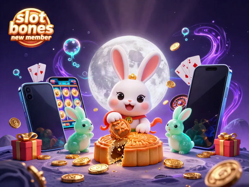 Experience the thrill of a slot bonus new member with animated characters and vibrant casino elements.