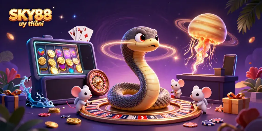 Engage in winning strategies with SKY88 uy tín through immersive betting experiences in a cosmic casino.