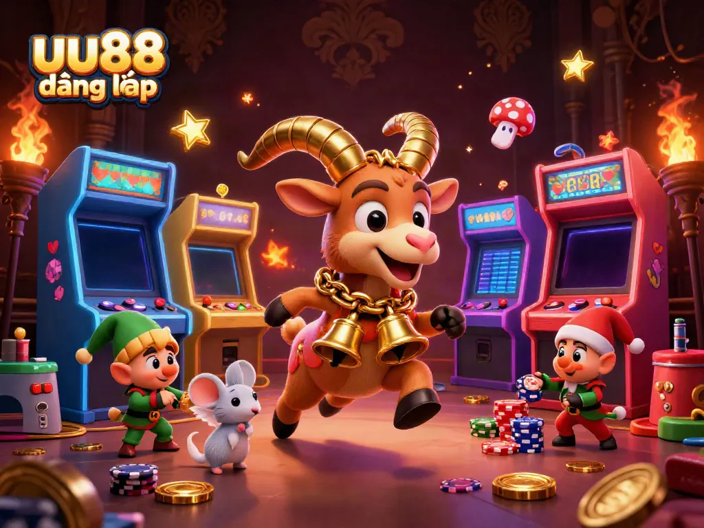 Experience thrilling excitement at uu88 đăng nhập online casino with vibrant characters and dynamic gaming elements.