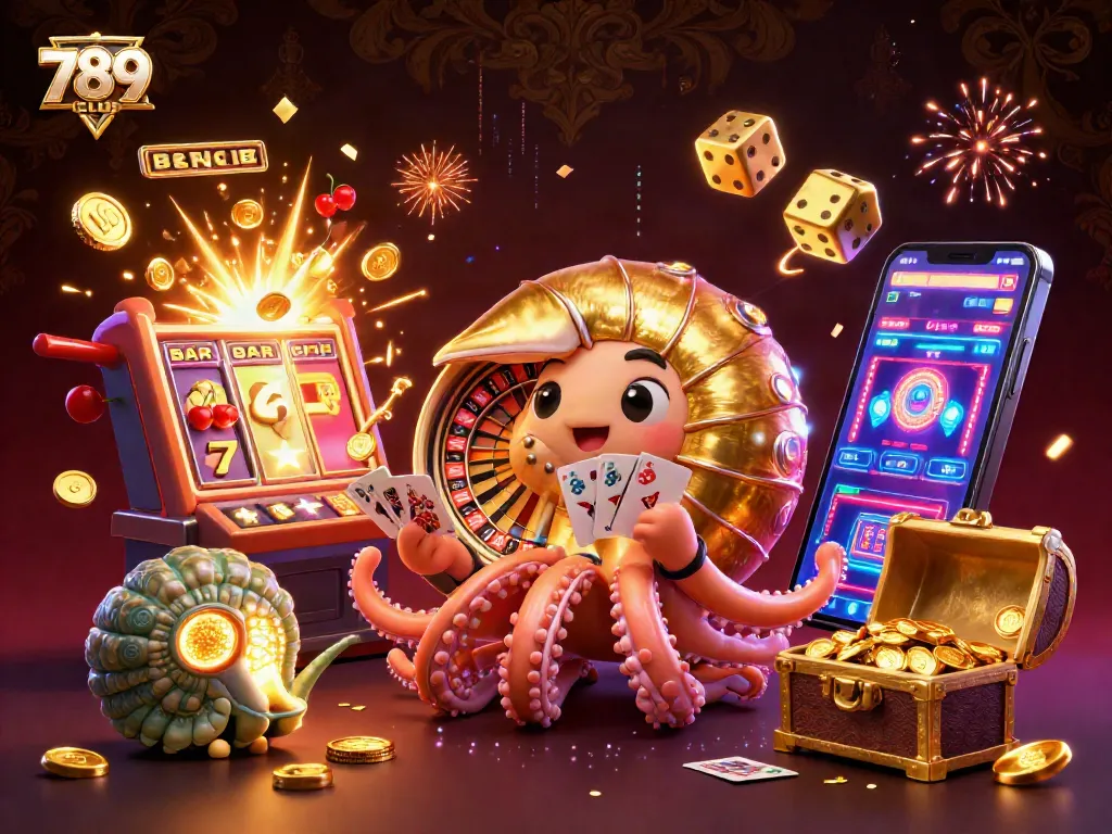 Play exciting games at 789CLUB featuring vibrant characters and thrilling winning moments.