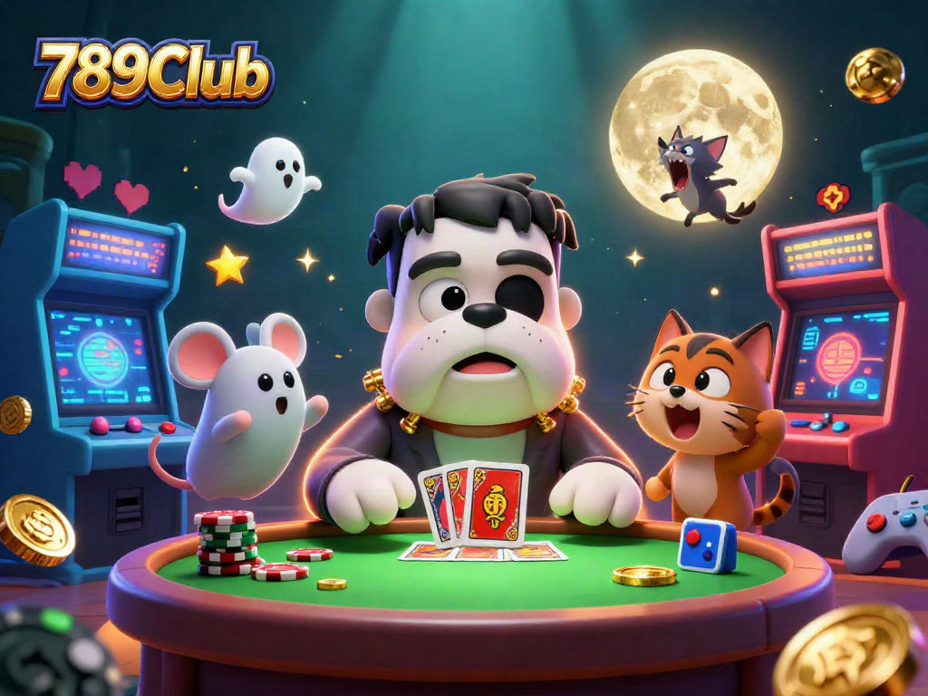 Engage with the thrilling world of 789Club as monsters deal cards and jackpots rise!