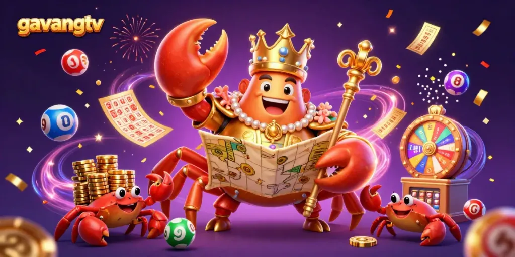Experience thrilling gameplay with gavangtv as you explore a vibrant casino scene filled with excitement