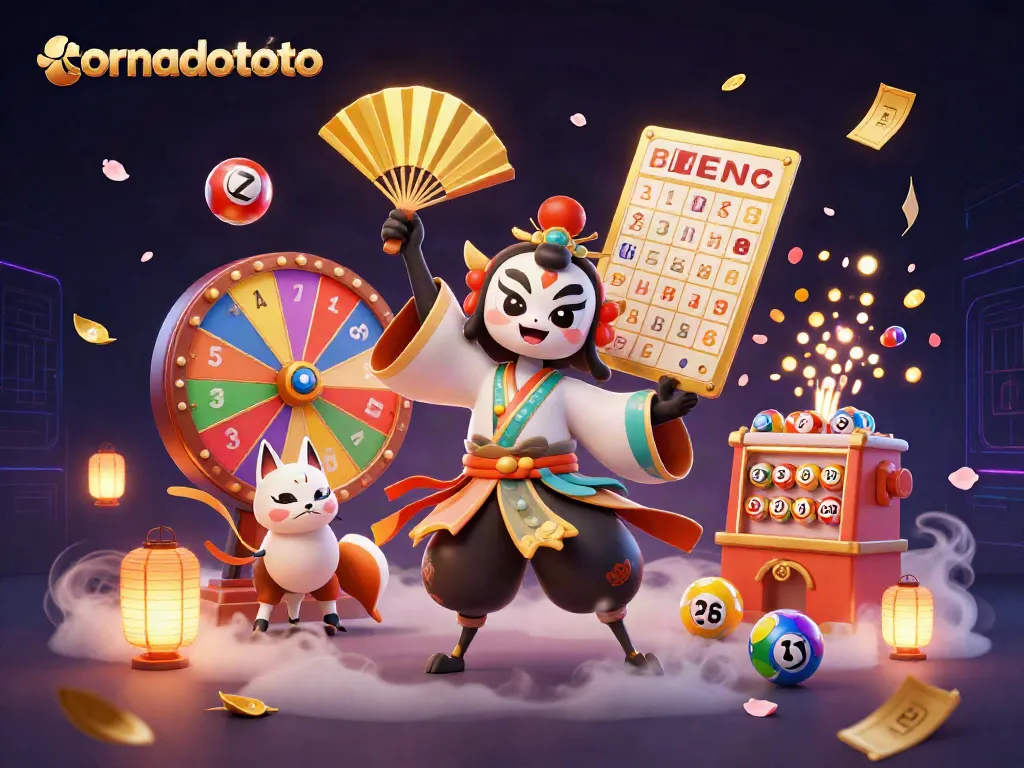 Experience the thrill of tornadototo with vibrant gaming elements and dynamic characters in 3D