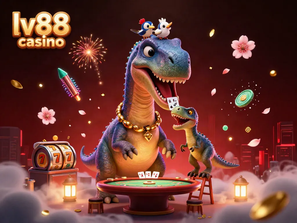 Engage with the excitement at lv88 casino, witnessing an enchanting 3D depiction of thrilling moments.