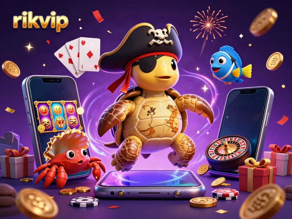 rikvip engages players with dynamic games and exciting treasure in a vibrant casino scene.