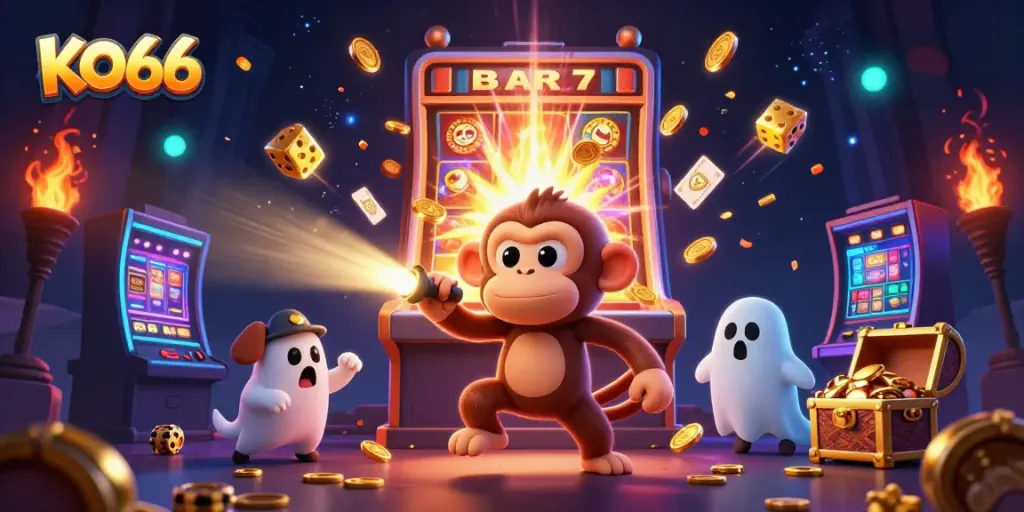 Experience the thrill of KO66's vibrant casino atmosphere with engaging games and rich rewards.